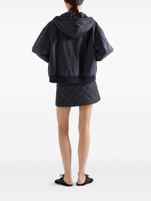 quilted logo-plaque mini skirt 21X969 S OOO 1WQ9F0008 PRADA