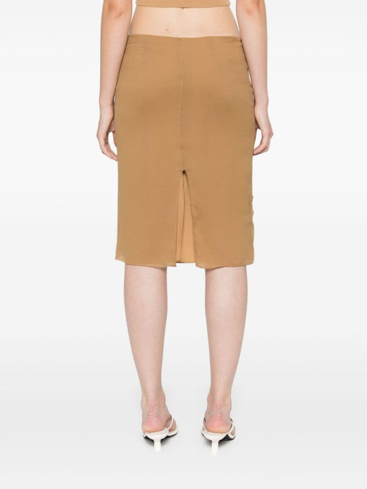 silk mini skirt MG2269 S OOO 125RF0629 MIU MIU