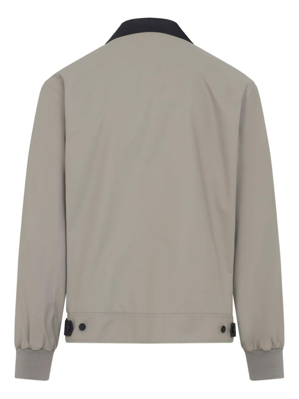 contrast-collar bomber jacket BM01DX163R 250 GIVENCHY