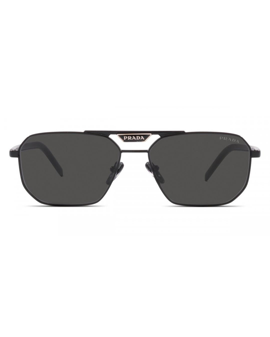 RECTANGLE-SHAPE 58YS SUNGLASSES<BR/> 400-PR 58YS 1AB5S0 57  PRADA