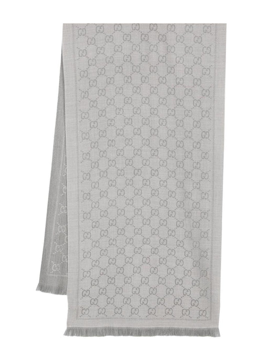 GG-jacquard wool scarf 133483 3G2001763 GUCCI