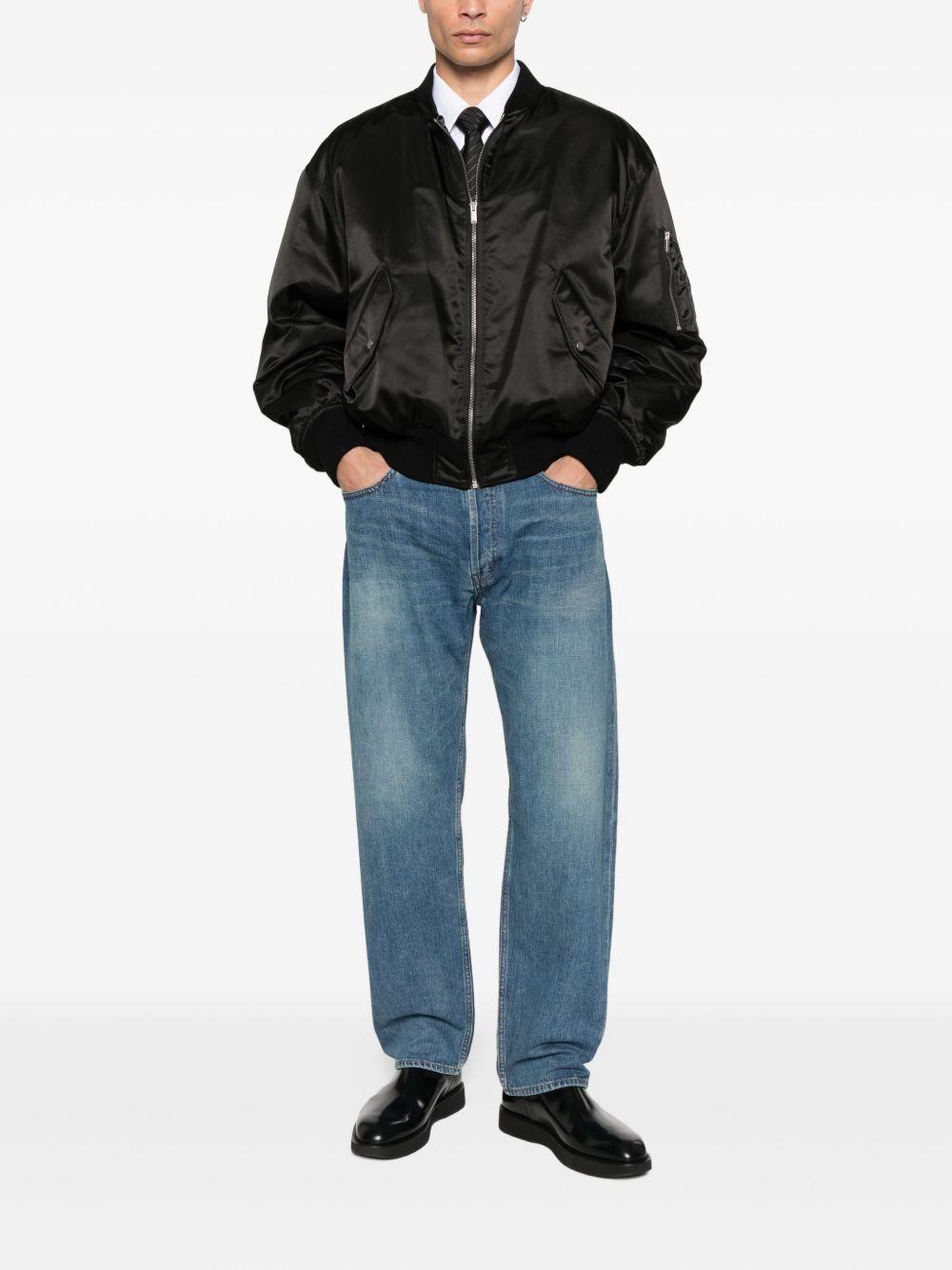 button-fastening bomber jacket<BR/> 838713 YZ9BV1000 SAINT LAURENT