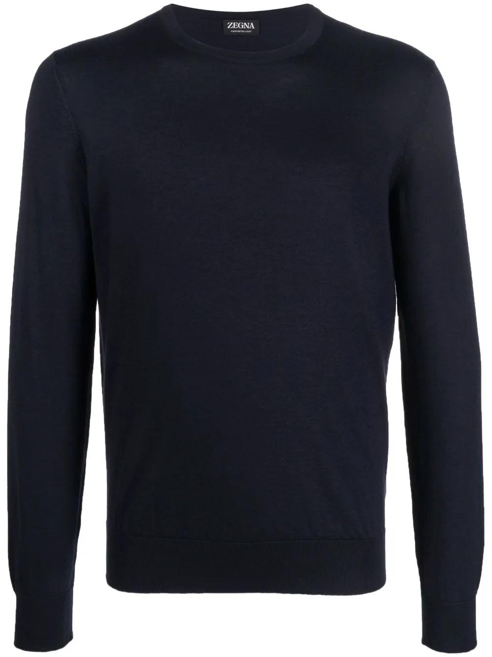 crew-neck cashmere jumper E8J00 110B98 ZEGNA