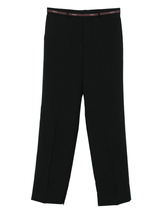 selvedge-detail wool trousers 832544 Z7AQV4668 GUCCI