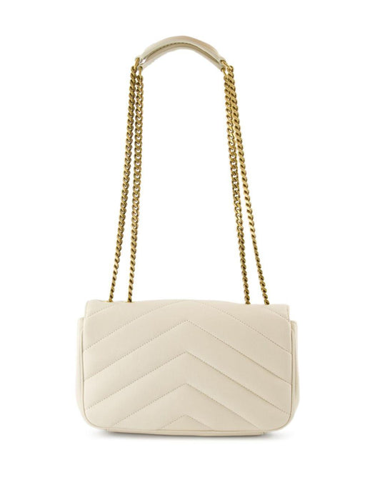 small Loulou chevron chain shoulder bag 801437 AAEAX9207 SAINT LAURENT