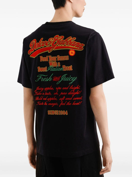 apple print T-shirt G8PN9Z G7PKJN0000 DOLCE & GABBANA