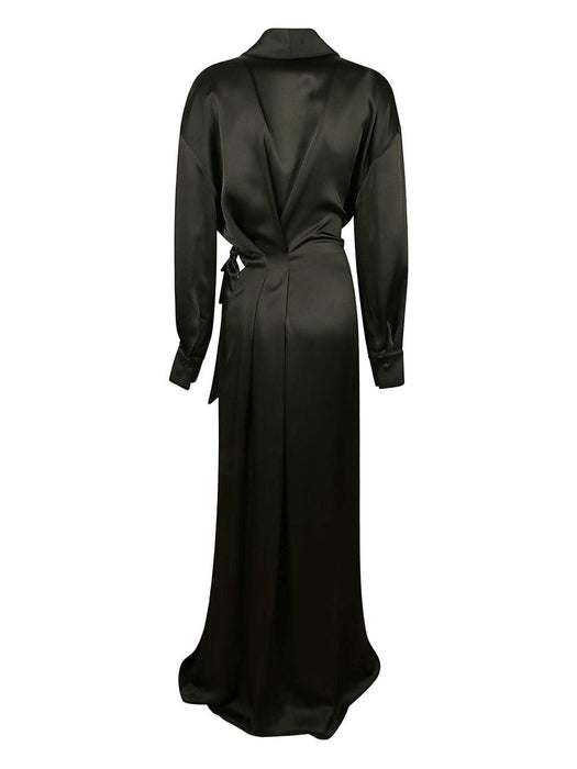 pocket tie dress 1425WDR007005A 2706 VICTORIA BECKHAM