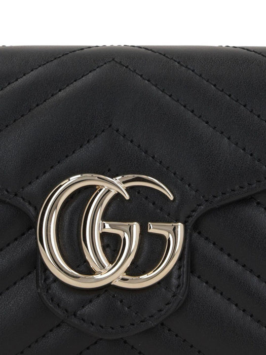 GG Marmont chain-strap mini bag<BR/><BR/> 837745 AAET81000 GUCCI