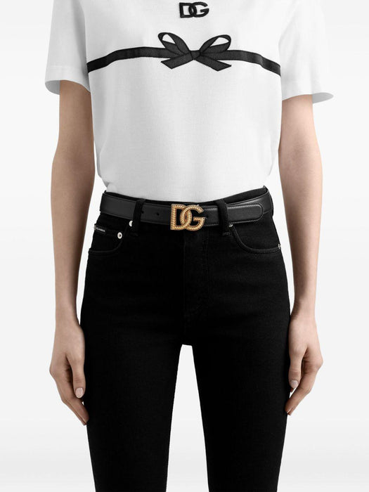 logo-plaque leather belt BE1663 AV95680999 DOLCE & GABBANA