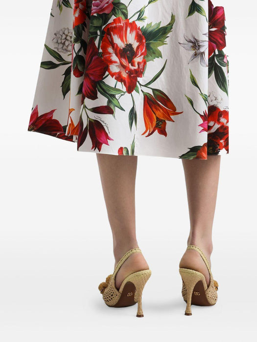 floral-print midi skirt F4C10T HS5TQHA5PB DOLCE & GABBANA