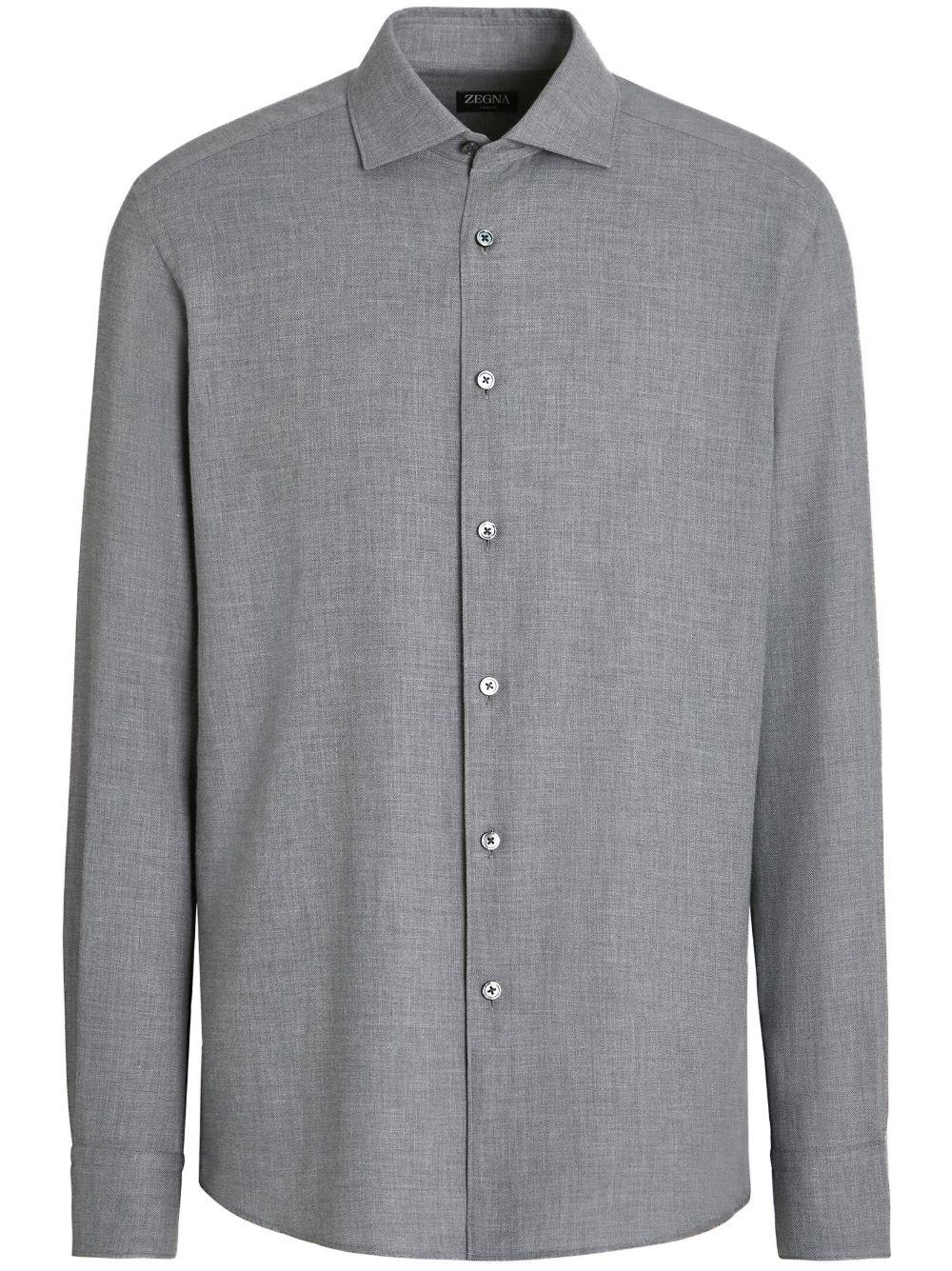 Cashco cotton-cashmere shirt E8X44A6 SRF5046 ZEGNA