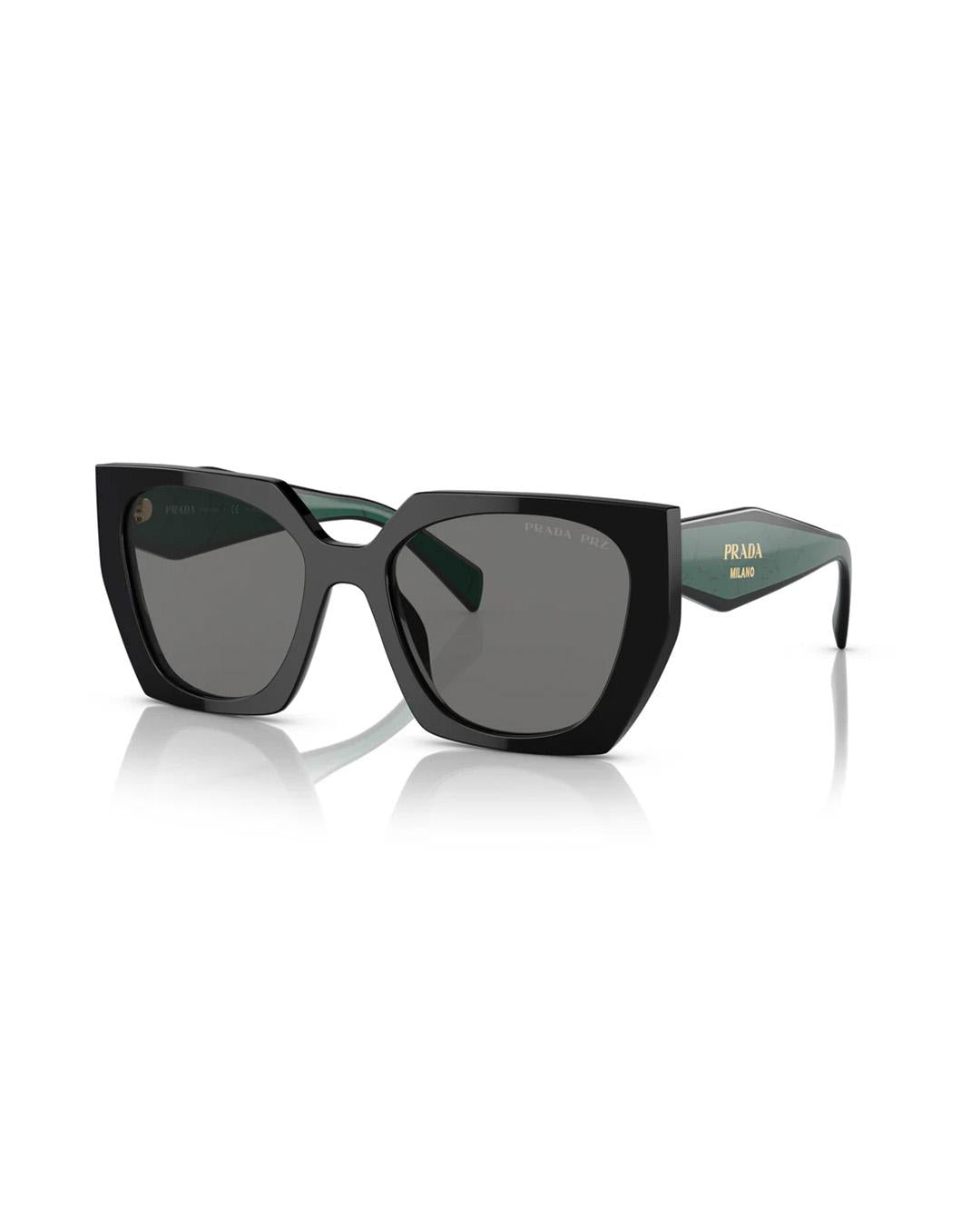 RECTANGLE-SHAPE SUNGLASSES<BR/> 400-PR 15WS 1AB5Z1 54 PRADA
