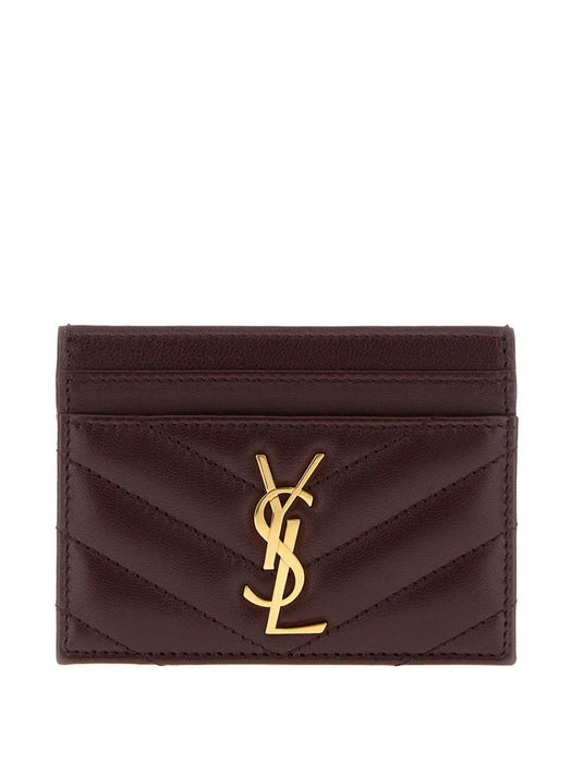 Cassandre-plaque cardholder 423291 AAA446195 SAINT LAURENT
