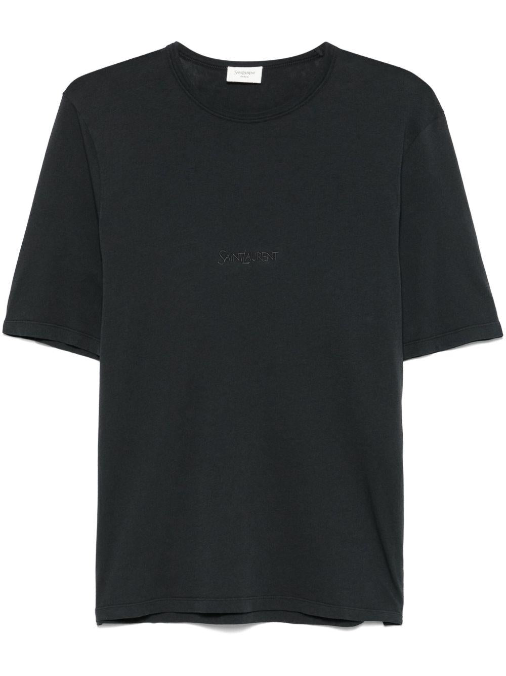 crew-neck T-shirt<BR/><BR/><BR/><BR/> 818535 YBHD21025 SAINT LAURENT