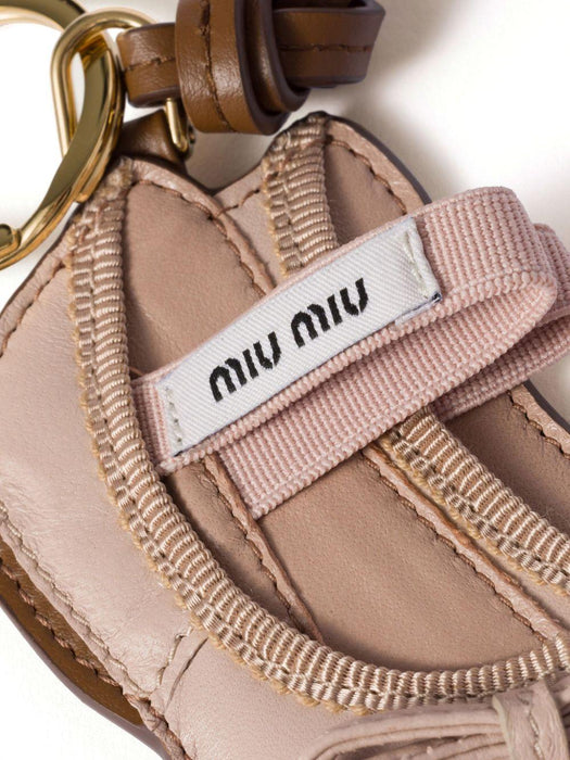 Miu Ballet trick keychain 5TL533 2CUMF0NZ2 MIU MIU