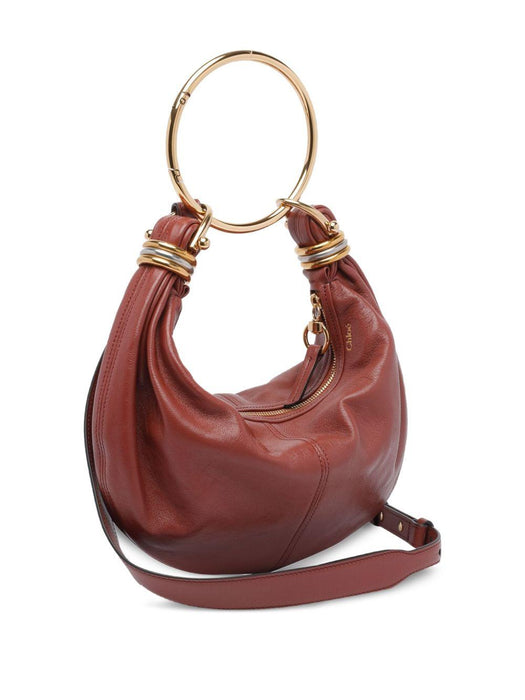 small bracelet calfskin tote bag 25AS611O37 6AW CHLOÉ