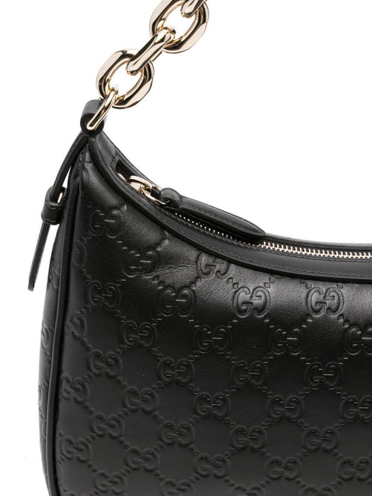 GG-pattern chain-strap bag 820453 AAFDV1000 GUCCI