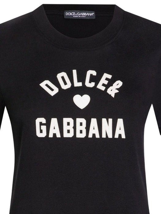 logo-print cotton T-shirt F8N08Z GDDBFN0000 DOLCE & GABBANA