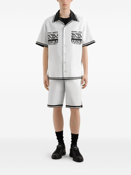 Majolica-print shirt G5NO5T FI5JGHX5DQ DOLCE & GABBANA