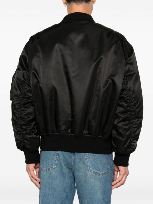 button-fastening bomber jacket<BR/> 838713 YZ9BV1000 SAINT LAURENT