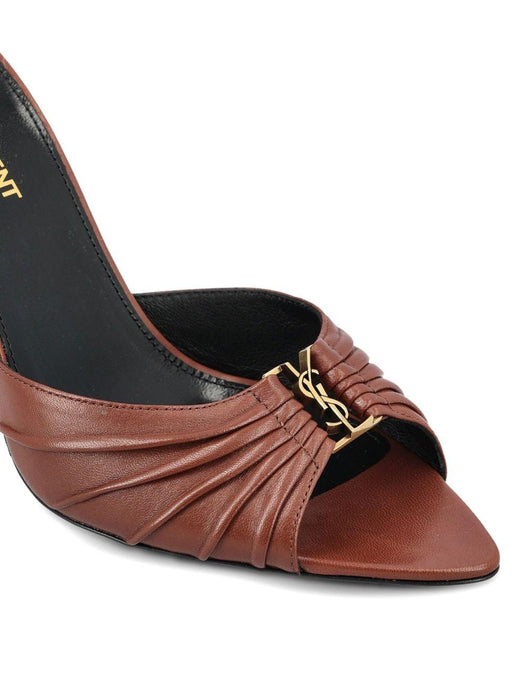 90mm Babylone sandals<BR/><BR/> 819075 AADF02603 SAINT LAURENT