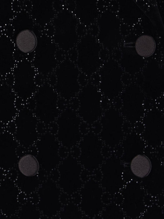 crystal-embellished velvet blazer<BR/><BR/> 836181 Z7AST1000 GUCCI