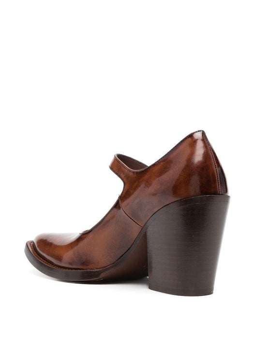 95mm pointed leather pumps 1I128N F 090 055F0NDG PRADA