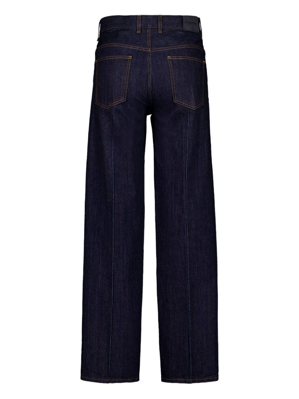 panelled five-pocket jeans BM51MM5004 401 GIVENCHY