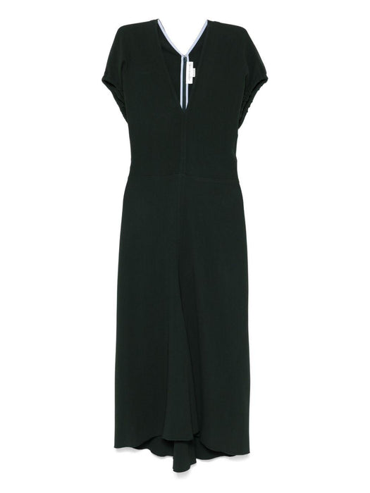 V-neck midi dress 1325WDR006381A 9453 VICTORIA BECKHAM