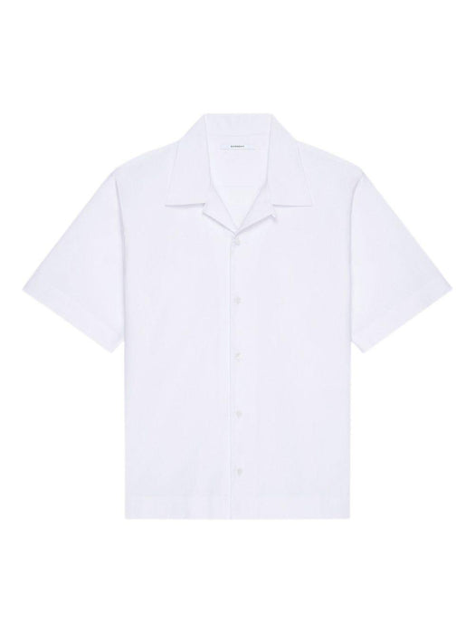 revere-collar short-sleeve shirt BM616J15H7 100 GIVENCHY
