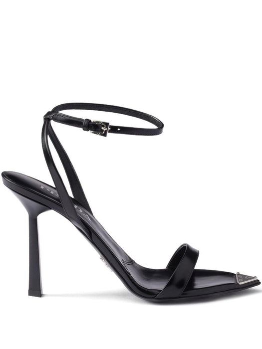 ankle-strap metal-buckle sandals<BR/><BR/> 1X923M F D100 055F0002 PRADA