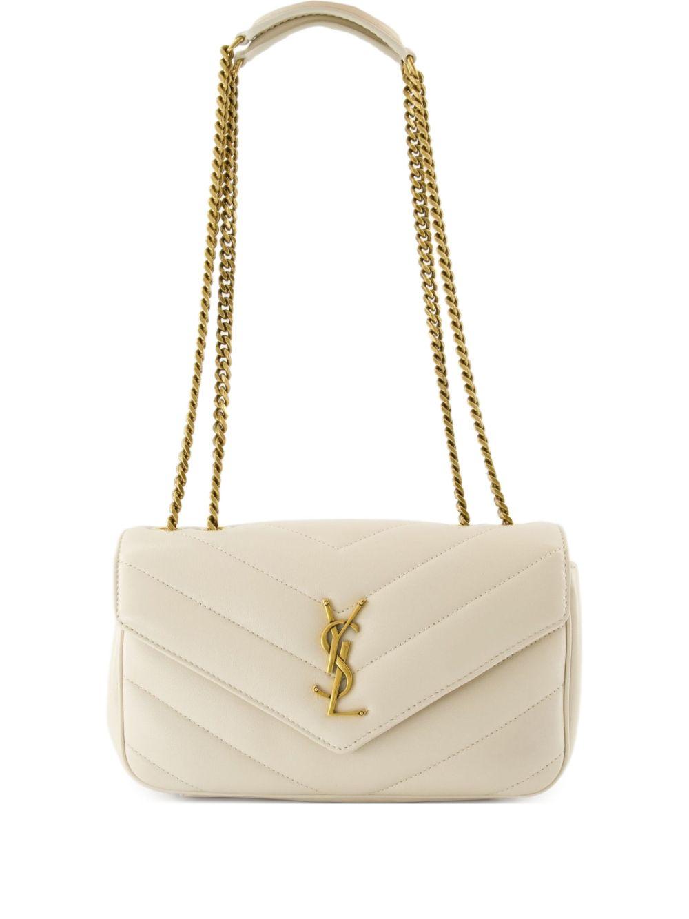 small Loulou chevron chain shoulder bag 801437 AAEAX9207 SAINT LAURENT
