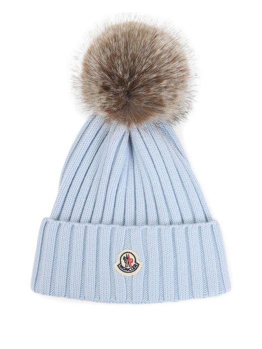 ribbed-knit pom-pom beanie K20933B00064 A932770T MONCLER