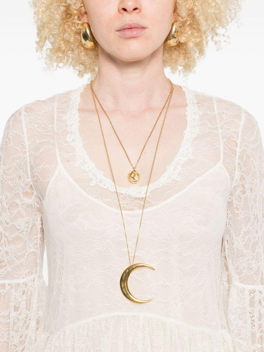 lace bell-sleeve mini dress 25ARO13990 107 CHLOÉ