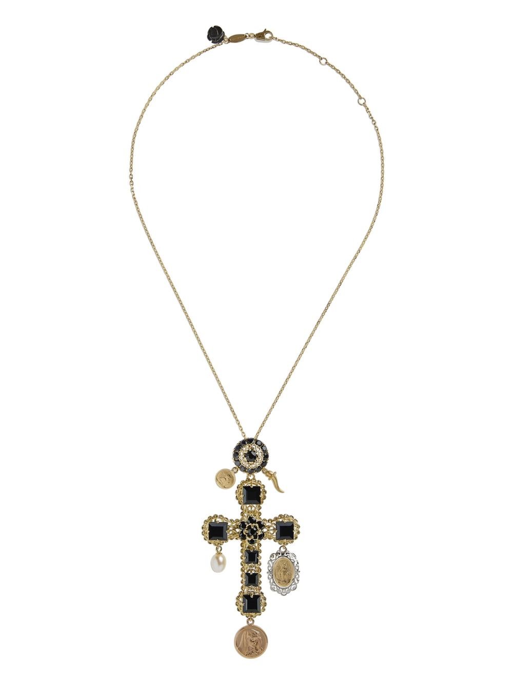 18K yellow gold Sicily necklace WADC1G W0001ZOO00 DOLCE & GABBANA 