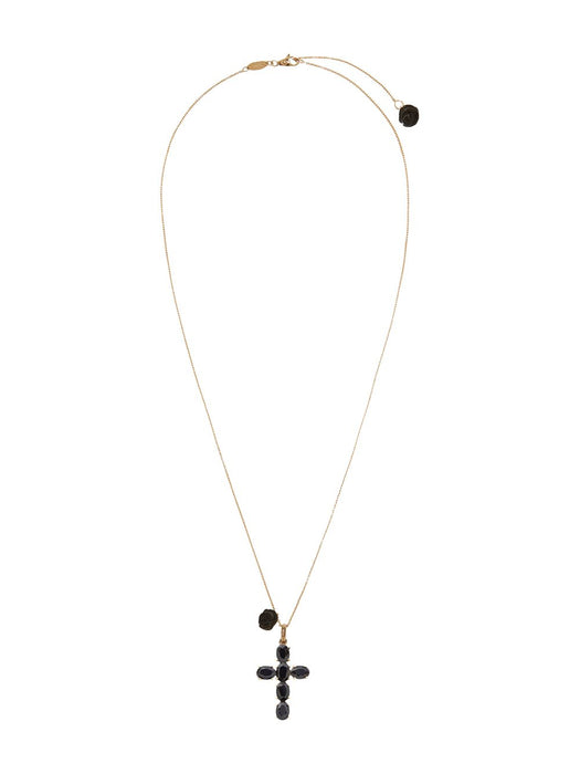 18K yellow gold Sicily sapphire pendant WADC2G W0001ZOO00 DOLCE & GABBANA 