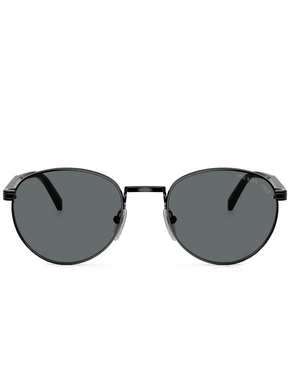 round-frame sunglasses 400-PR B51S 1AB5Z1 53  PRADA 