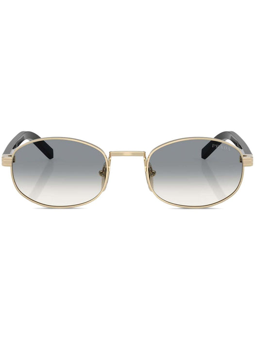 oval-frame sunglasses 400-PR B53S ZVN02C 49  PRADA 
