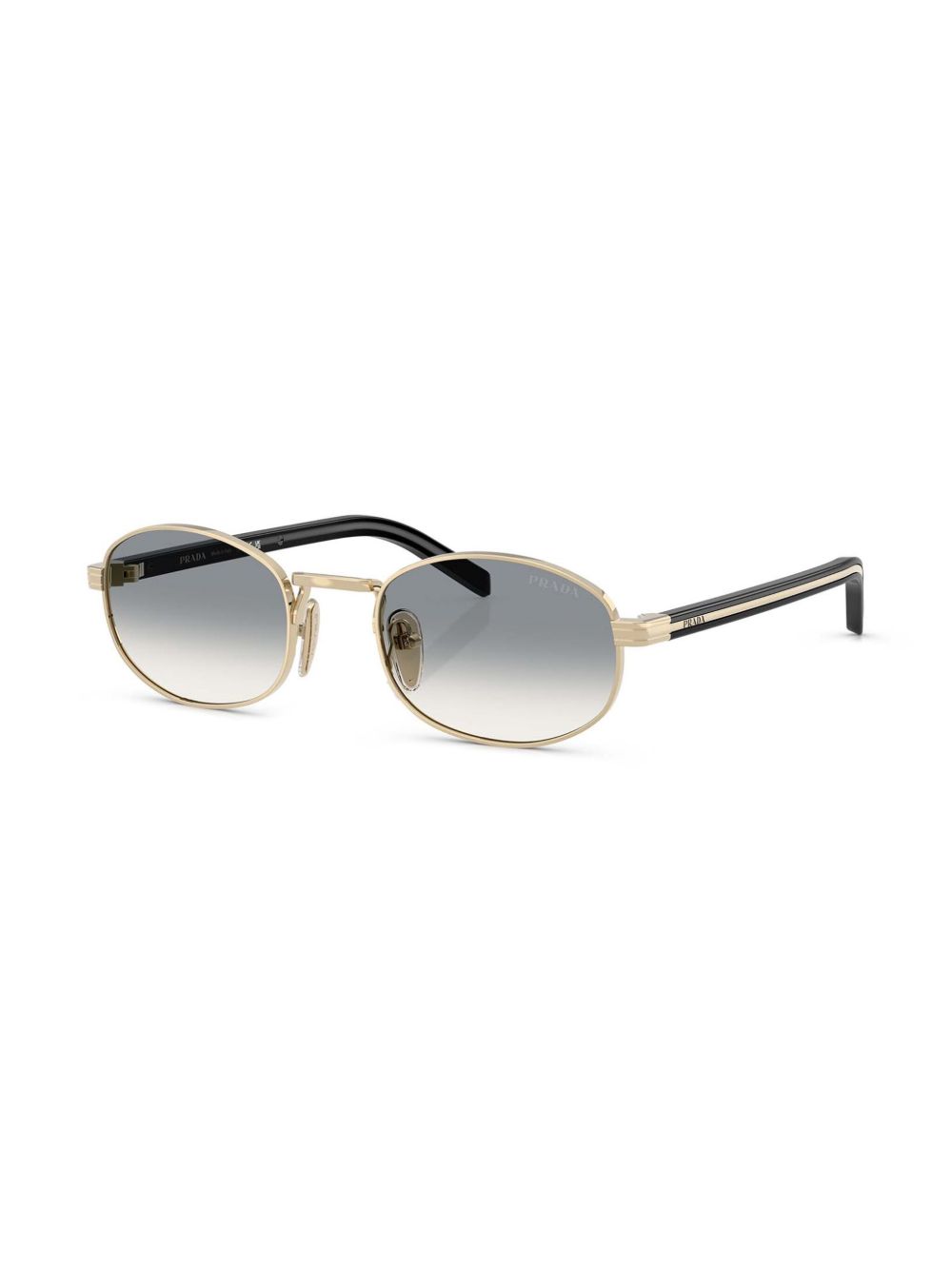 oval-frame sunglasses 400-PR B53S ZVN02C 49  PRADA 