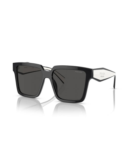 SQUARE-SHAPE 24ZS SUNGLASSES 400-PR 24ZS 1AB5S0 56 PRADA 