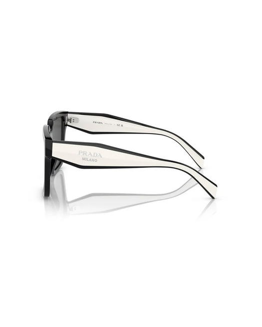 SQUARE-SHAPE 24ZS SUNGLASSES 400-PR 24ZS 1AB5S0 56 PRADA 