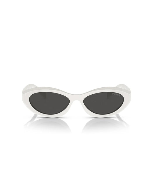 OVAL-SHAPE 26ZS SUNGLASSES<BR/> 400-PR 26ZS 17K08Z 55 PRADA 