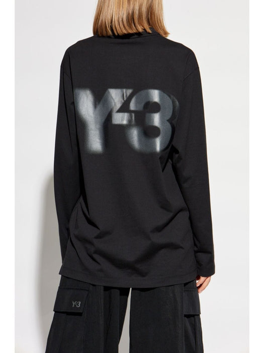 x Adidas logo-print T-shirt JE9280  ADIDAS Y-3 