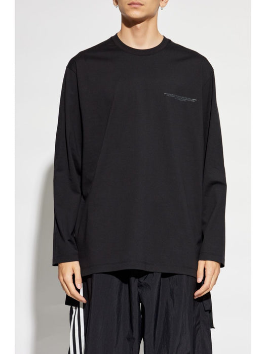 x Adidas logo-print T-shirt JE9280  ADIDAS Y-3 