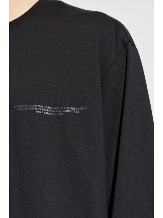 x Adidas logo-print T-shirt JE9280  ADIDAS Y-3 