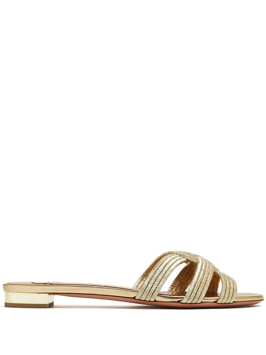 Felix Slides FLXFLAS0-NPL-SOG SOFT GOLD AQUAZZURA 