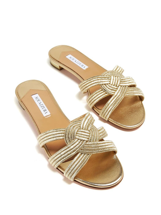 Felix Slides FLXFLAS0-NPL-SOG SOFT GOLD AQUAZZURA 
