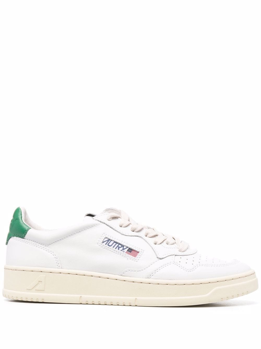 Medalist low-top sneakers AULMLL20 LEAT WHITE GREEN AUTRY 