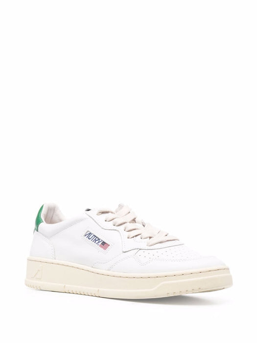 Medalist low-top sneakers AULMLL20 LEAT WHITE GREEN AUTRY 