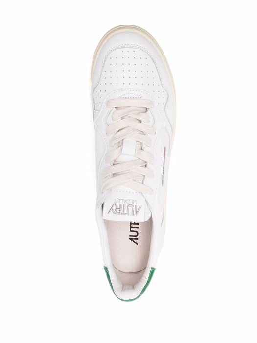 Medalist low-top sneakers AULMLL20 LEAT WHITE GREEN AUTRY 